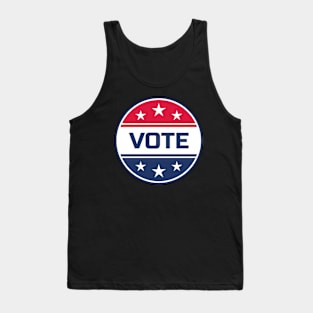 Vote - Round Design Tank Top